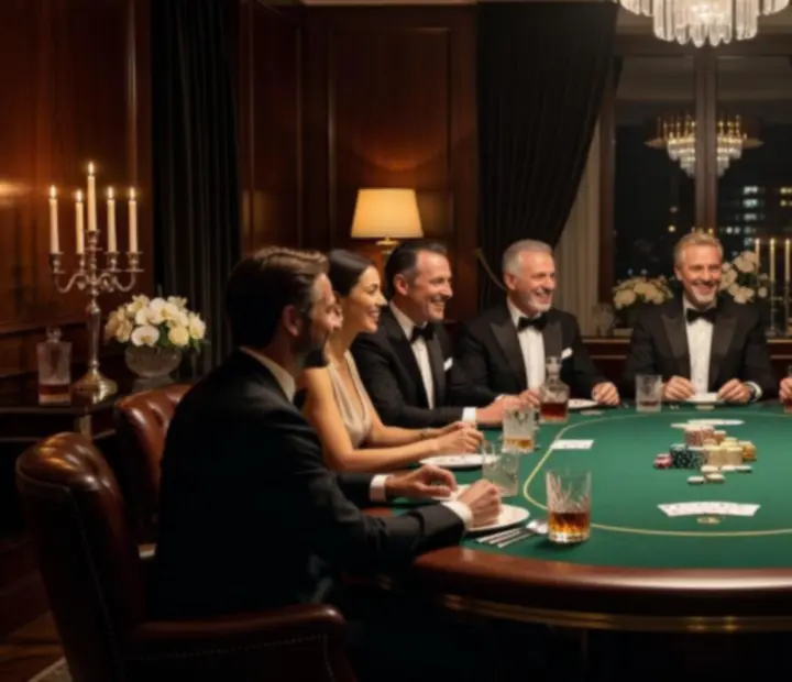 Stylová fotogalerie z exkluzivních pokerových večírků